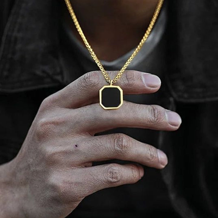 Square Pendant Necklace