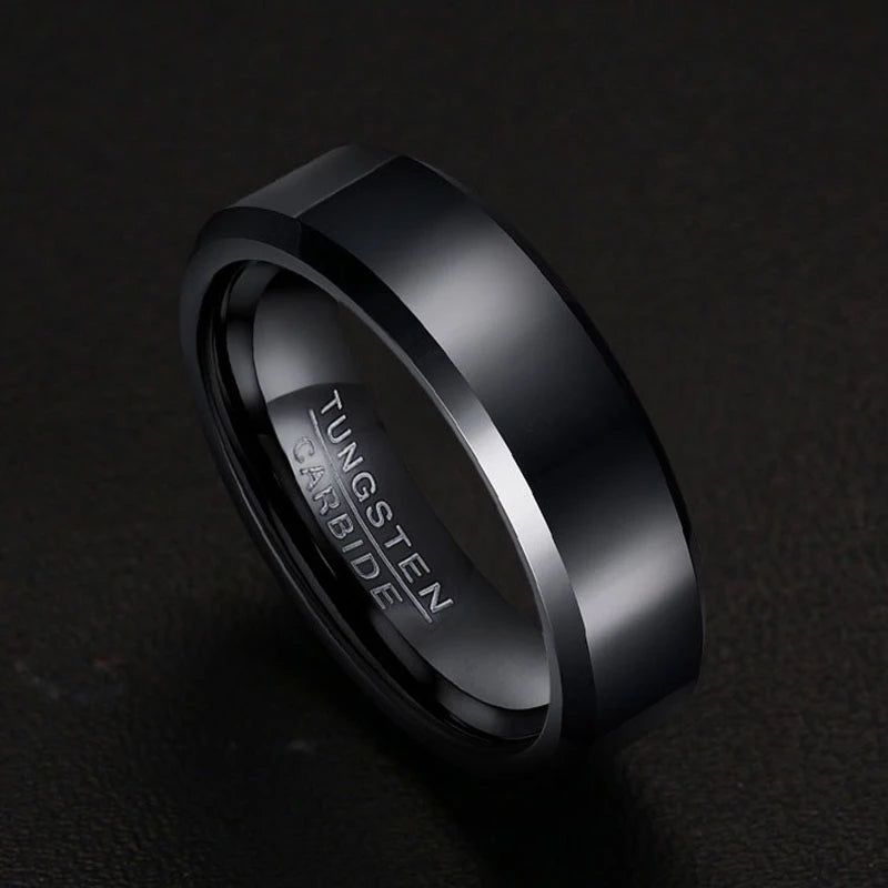 6mm Tungsten Carbide Band Ring