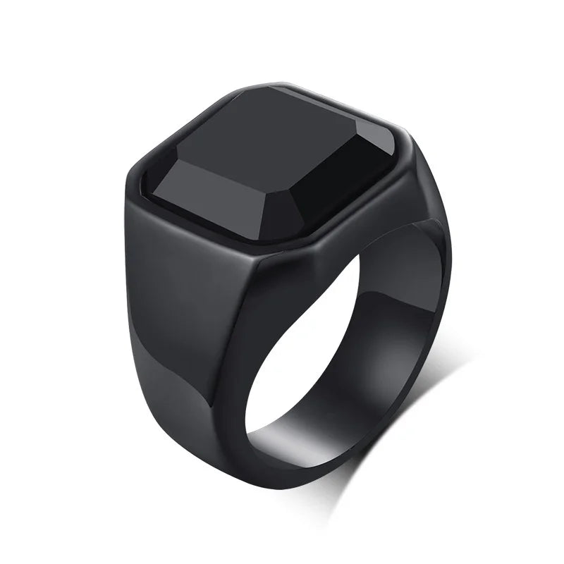 Stainless Steel Signet Ring