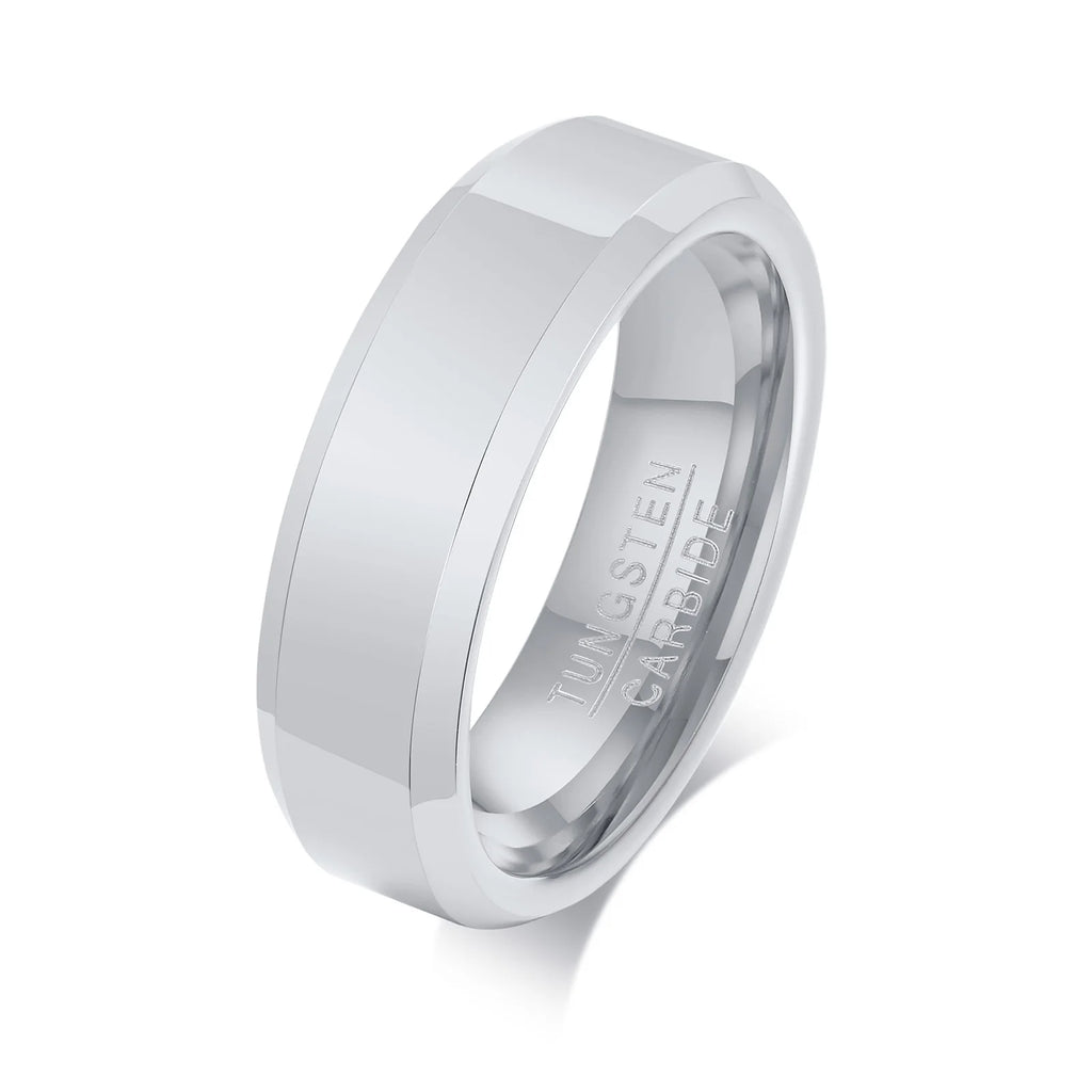 6mm Tungsten Carbide Band Ring
