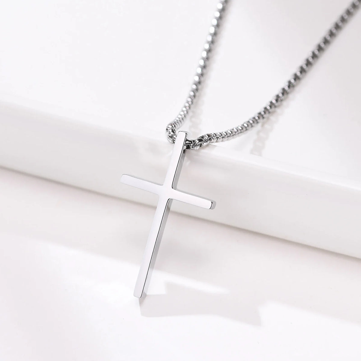 Layered Cross Necklace