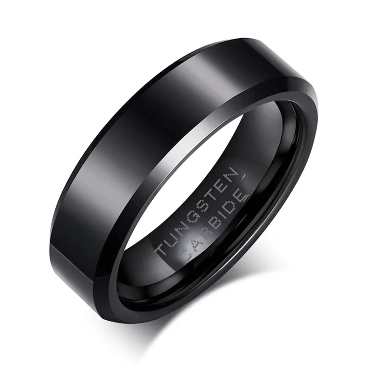 6mm Tungsten Carbide Band Ring