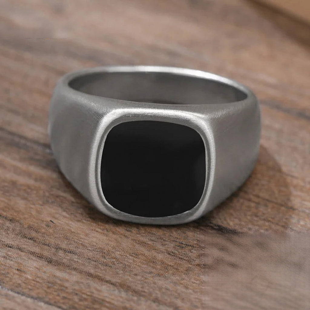 Stainless Steel Signet Ring