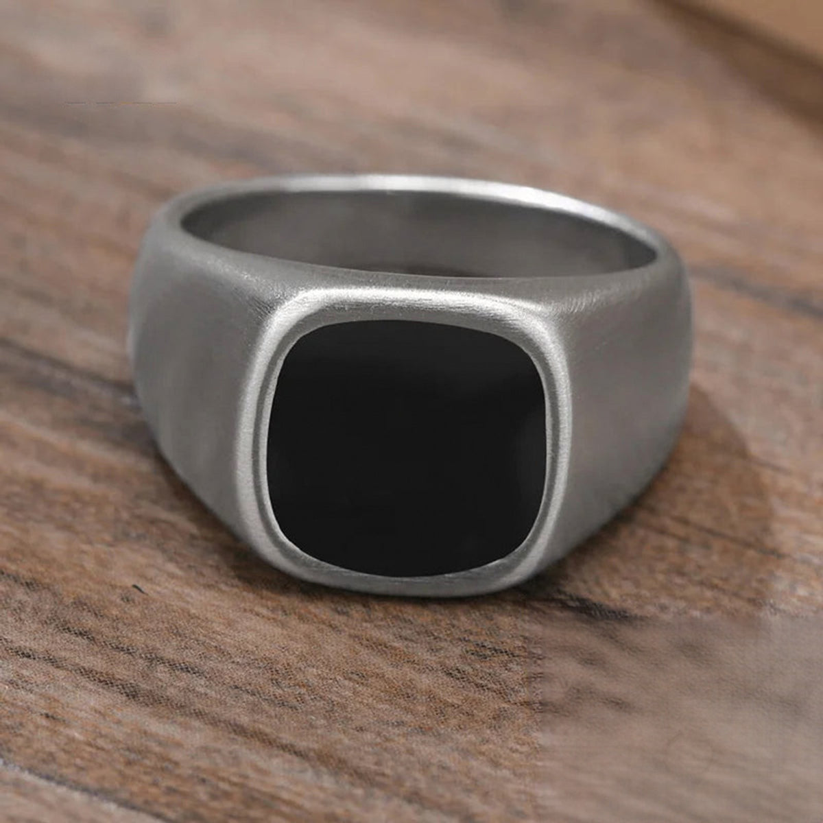 Stainless Steel Signet Ring