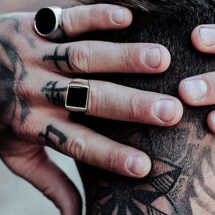 Stainless Steel Signet Ring