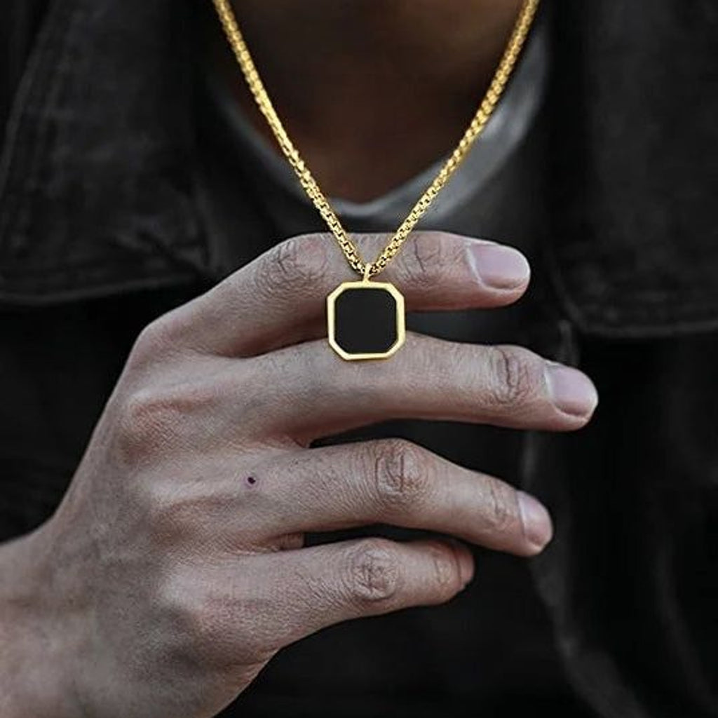 Square Pendant Necklace